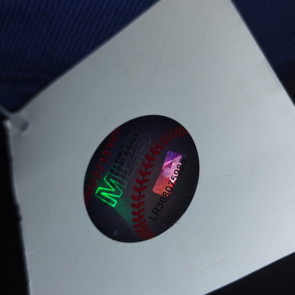 Fan Favorite Chicago Cubs Embroidered Logo & Lettering Blue Strapback Hat NWT - Picture 8 of 12